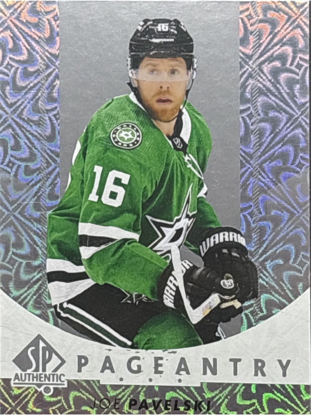 Upper Deck Pageantry Joe Pavelski Hockey Trading Card